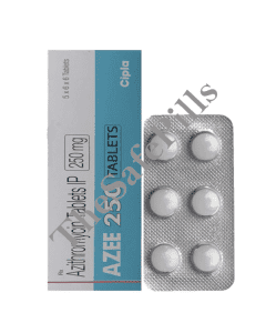 AZEE Azithromycin 250 mg tablets (Zithromax)